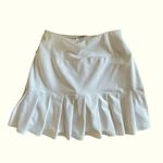 Lady Hagen  Pleated White Golf Skort W/Shorts Size XS Hip Pockets Stretch Photo 2