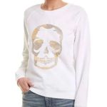 Zadig & Voltaire Glitter Skull Sweatshirt Photo 1