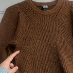 Worthington  Tortoise Brown Crew Neck Ribbed Knit Sweater. Size XSmall Photo 11