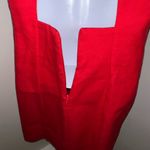 Anthropologie MAEVE Bow Dress, Red Mini Size 2 Photo 6