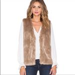 Joie Nimoy Faux Fur Vest Deep Mushroom XS Photo 9