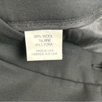 Theory Black Wool Dress Straight leg Pants size 0 Photo 5