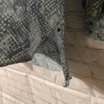 Haute Hippie  NWOT lace up snake print high low tunic shirt Photo 5