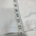 Elie Tahari  white ribbed tee shirt Photo 5