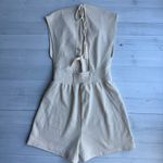 ZARA Ivory Embroidered Romper M Photo 3