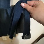 Hollister  High Rise Flare Raw Hem Denim Jeans Photo 7