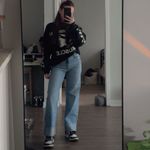 American Eagle  Outfitters High-Waisted Stovepipe Cuffed Jeans Photo 6