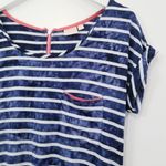 Boat House Beachwear Stripe Dress with Pockets Size M Photo 1