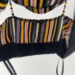 ZARA  Multicolor Striped Knit Cropped Tank‎ Top Size L Photo 4
