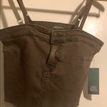 Wild Fable Wild‎ Fable Chocolate Brown Denim Top Photo 1