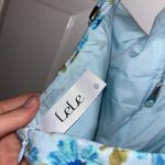 Lele Halter Neck Sundress Blue Photo 2