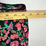 Knox Rose  Tank Top L Black Boho Floral Lace Festival Hippie Eclectic Flowy Photo 3