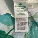 J.Crew ‎ Tropical Palm Leaf Print Maxi Dress Spaghetti Strap Vacation Sundress Sm Photo 6