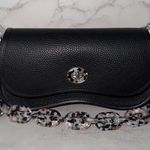Coachtopia Black Wavy Dinky Bag With Crossbody Strap Photo 1
