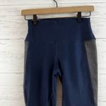 Alo Yoga  Elevate Navy Gray Full Length Leggings Size XS Photo 3