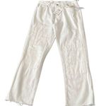Kensie High Rise WHITE RAW HEM JEANS BRAND NEW WITH TAGS Photo 2