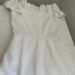 Rebecca Taylor  Off Shoulder Slub Dress Photo 7