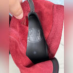 LOINTS OF HOLLAND LOTTUM RED/burgendy suede + smoothleather boots size 42/11.5 Red Photo 13