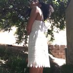 H&M  White Lace Dress Photo 2