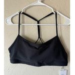 Johnny Was NWT  Calme Endurance Crossback Sports Bra in Onyx Sz XL Photo 0