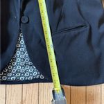 Daniel Rainn Black  🖤 Blazer with Patterned Lining Photo 1