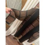 Ellen Tracy Vintage Hand Knit  Long Cardigan Sweater Coat Photo 4