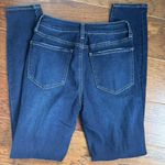 SO  High Rise Skinny Jeans Size 3/26W Dark Wash Distressed Destroyed NWT Photo 3