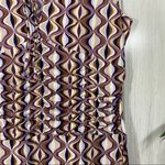 Liz Claiborne Axcess by  70s Style Mod Print Dress size S Small Photo 2
