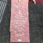 prAna  Quincy Skirt Grey Coal Wool Wrap Buckle Closure Plaid Lining Size S New Photo 11