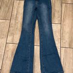 High Waisted High Rise Bell jeans clare jeans Mom Fit Jeans Boyfriend Jeans Ripped Pants Denim Loose Ankle Crop Leggings Treggings Track Pants Blue Size 27 Photo 4