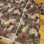 Boho Paisley floral peasant top i Brown Size 4X Photo 4