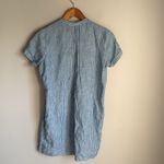 Faherty  Gemina Blue Striped Linen Mini Dress XS Photo 2