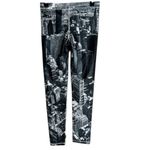 Terez for Equinox Urban Skyline Cityscape Print Black Gray White Leggings Size M Photo 1