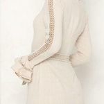 Hello Molly  Follow My Lead Dress Beige Photo 1