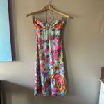 Puglia for Fly Botique by Jean Marie Butterfly Midi Dress Size S/M NWT Blue Photo 1