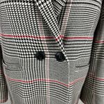 ANINE BING  Glen Plaid Double Breasted Blazer Sz Medium Scandi Chic Boss * Flaw * Photo 15