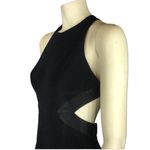 Bari Jay black Halter neck dress open back and sides size 5 Photo 2