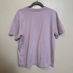 Nike Women’s T-Shirt Short Sleeve Swoosh 100% Cotton Lavender Purple Size Small Photo 3