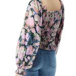 Sam Edelman 🌟 NWT Misha Printed Smocked Ruffle Top – XL Photo 1