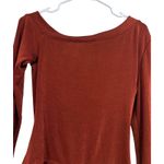 Free People  Intimately Women's That's Hot One Shoulder Bodysuit Large Copper Photo 9