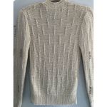 Handmade Vintage Crochet Knit Sweater Cardigan Woman Sz S/XS Photo 9