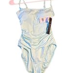 La Blanca - Island Goddess Rouched Body Lingerie Mio 1 pc Swimsuit -- NWT Size: 4 Photo 3