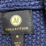 JM Collection  - Open Front Knit Moto Button Cardi. Photo 4