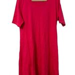 Isaac Mizrahi NWOT  LIVE HOT PINK TSHIRT DRESS Photo 0
