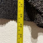 Apt. 9  Metallic Dark Gray Open Knit Cardigan Women’s Size L Half Sleeve Sweater Photo 6