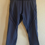 Lululemon Never Still Crop 21” Leggings Cadet Blue size 8 Photo 0