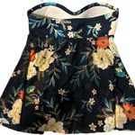 Kona Sol  Floral Bandeau Mesh Flyaway Tankini top  Size XS NWT Photo 3
