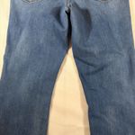 Athleta  Sculptek Denim Blue Jeans Size 12 Straight Leg High Rise Boot Cut Photo 9