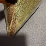 ZARA Silver Heeled Boots with Pointed Toe Photo 3