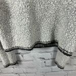 By Design Modern Graffiti Cardigan Sweater Wool Blend Cropped Gray S Juniors Size undefined Photo 5